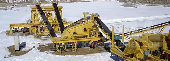 Granite Stone Crushing Plant