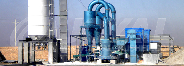 Paper making industry,Calcite and barite Grinding Plant