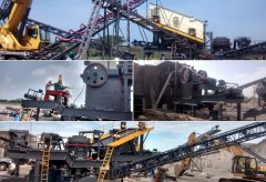 300TPH Granite Crushing Plant In Mexico