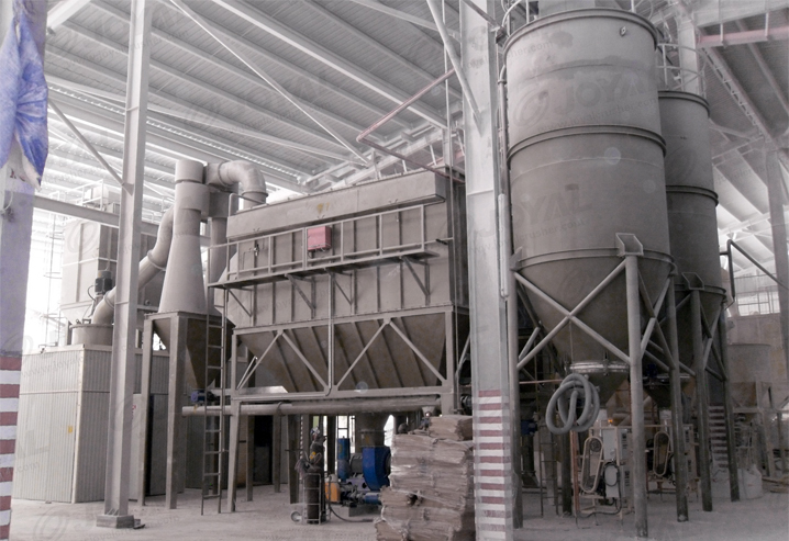 10tph Limestone powder grinding line in Malaysia