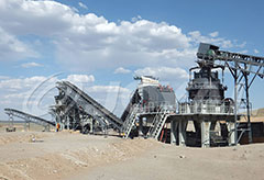 Planta de trituración de piedra de granito