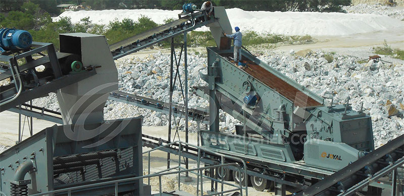 River Stone Crushing Plant